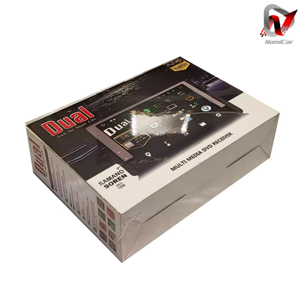 جعبه مانیتور فابریک 7 اینچ سمند سورن برند دوال